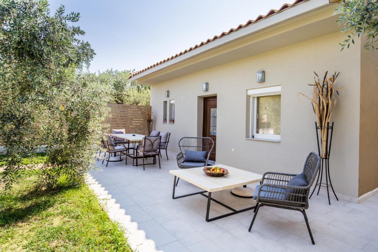 Villa 4 You Iliopetra Skala Sotiros Ngoại thất bức ảnh