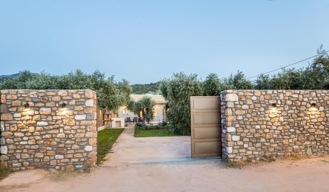 Villa 4 You Iliopetra Skala Sotiros Ngoại thất bức ảnh