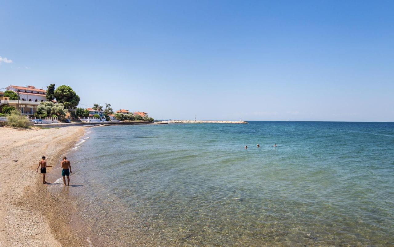 Villa 4 You Iliopetra Skala Sotiros Ngoại thất bức ảnh